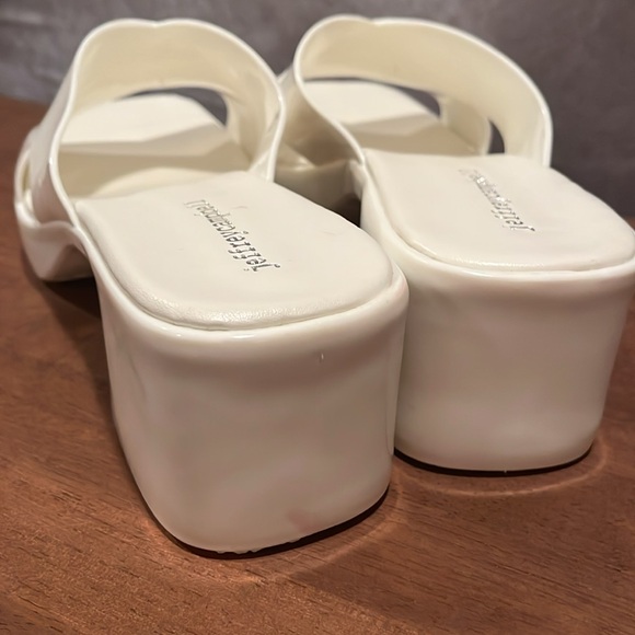 Jeffrey Campbell jelly platform ankle slide sandals size 10 - Picture 5 of 7